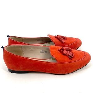 Boden Suede Tasseled Loafers Size 7.5